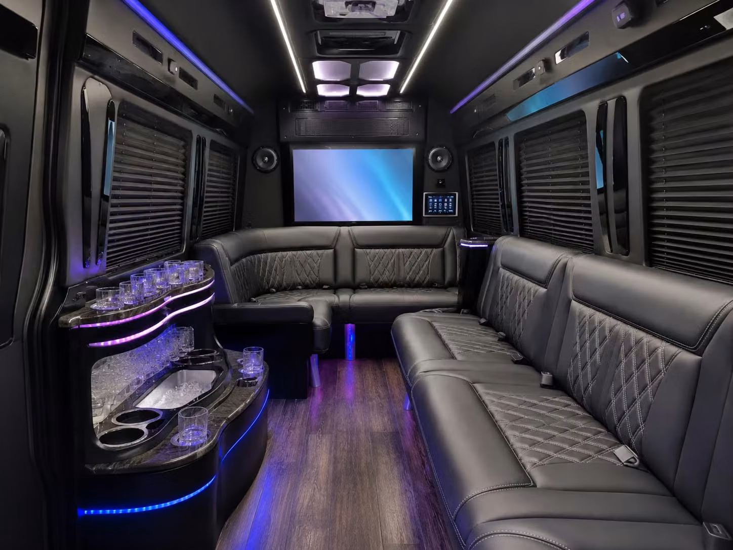 raleigh airport transfer charter bus rentals